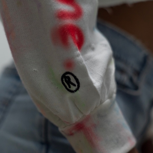 “PrayBoy” Women’s Crop Top Sweater handmade🔥🖼 - Picture 7 of 15